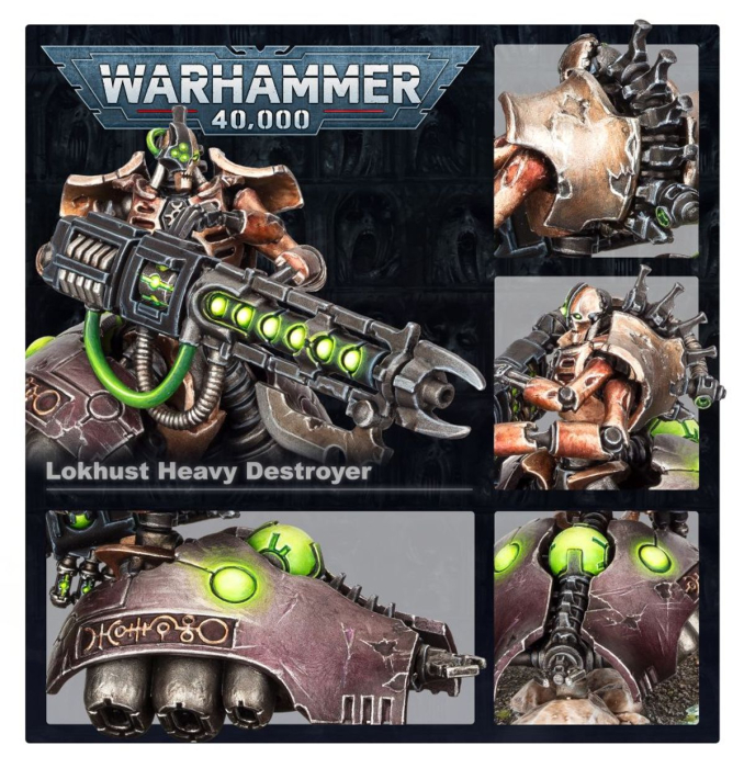Warhammer®40.000- NECRONS: SCHWERE LOKHUSTA-DESTRUKTOREN